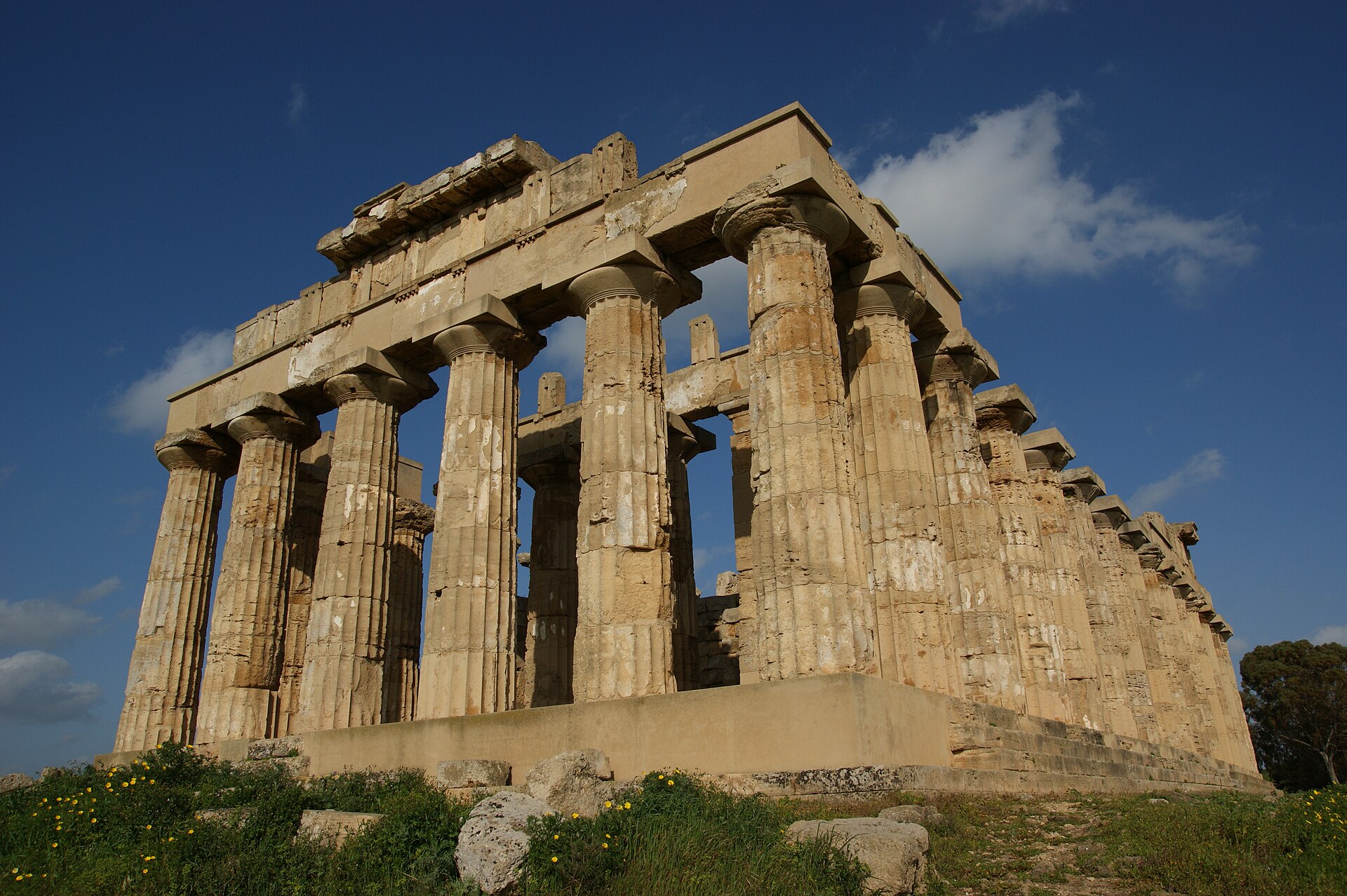 Il tempio E di Selinunte